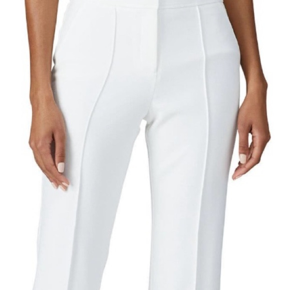 Trina Turk Off-White Straight Leg Pants - Picture 3 of 4